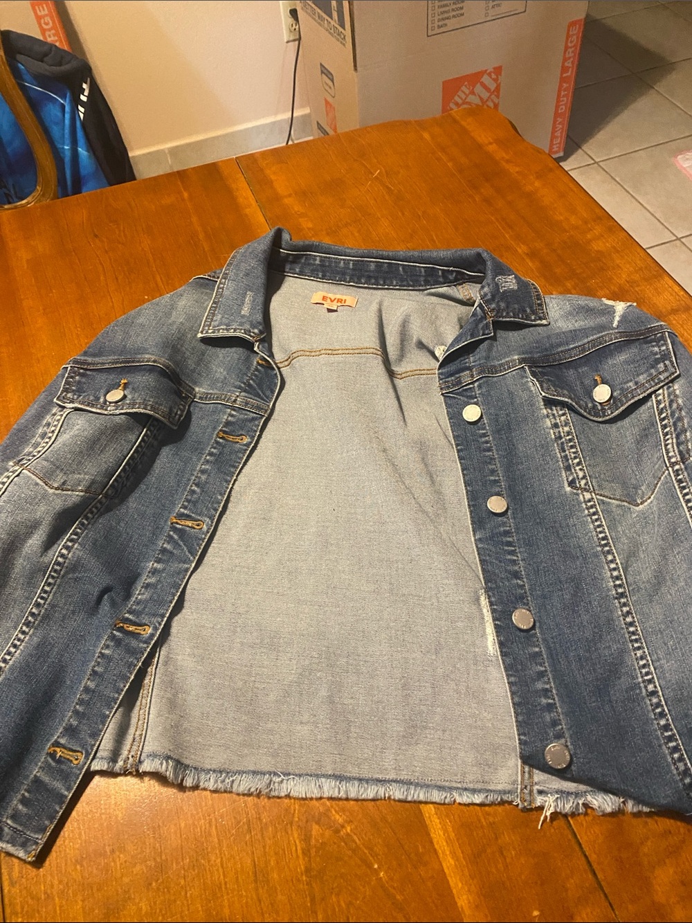 EVRI Blue Denim Jean Jacket